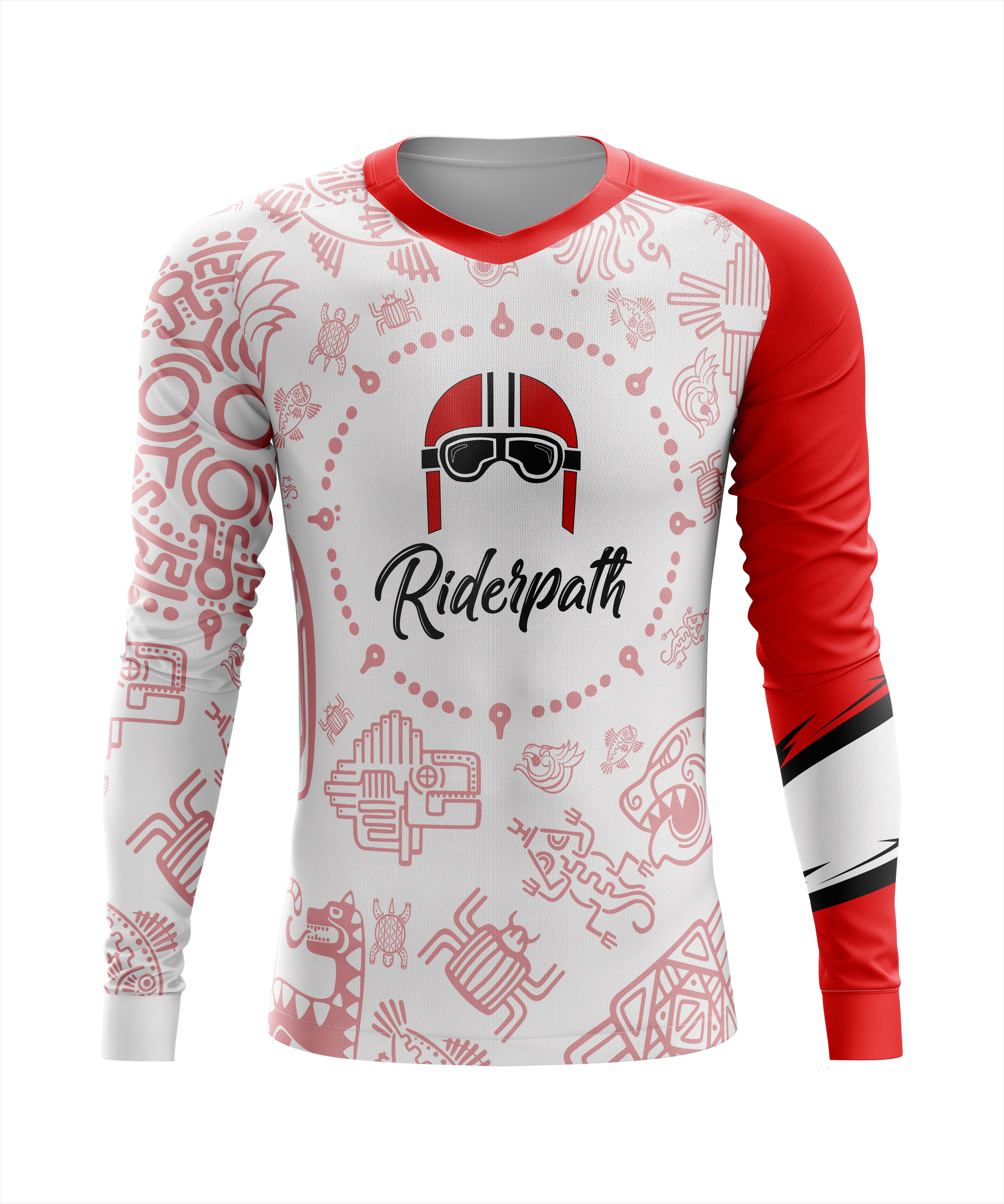 Jersey Riderpath Blanco — Frente
