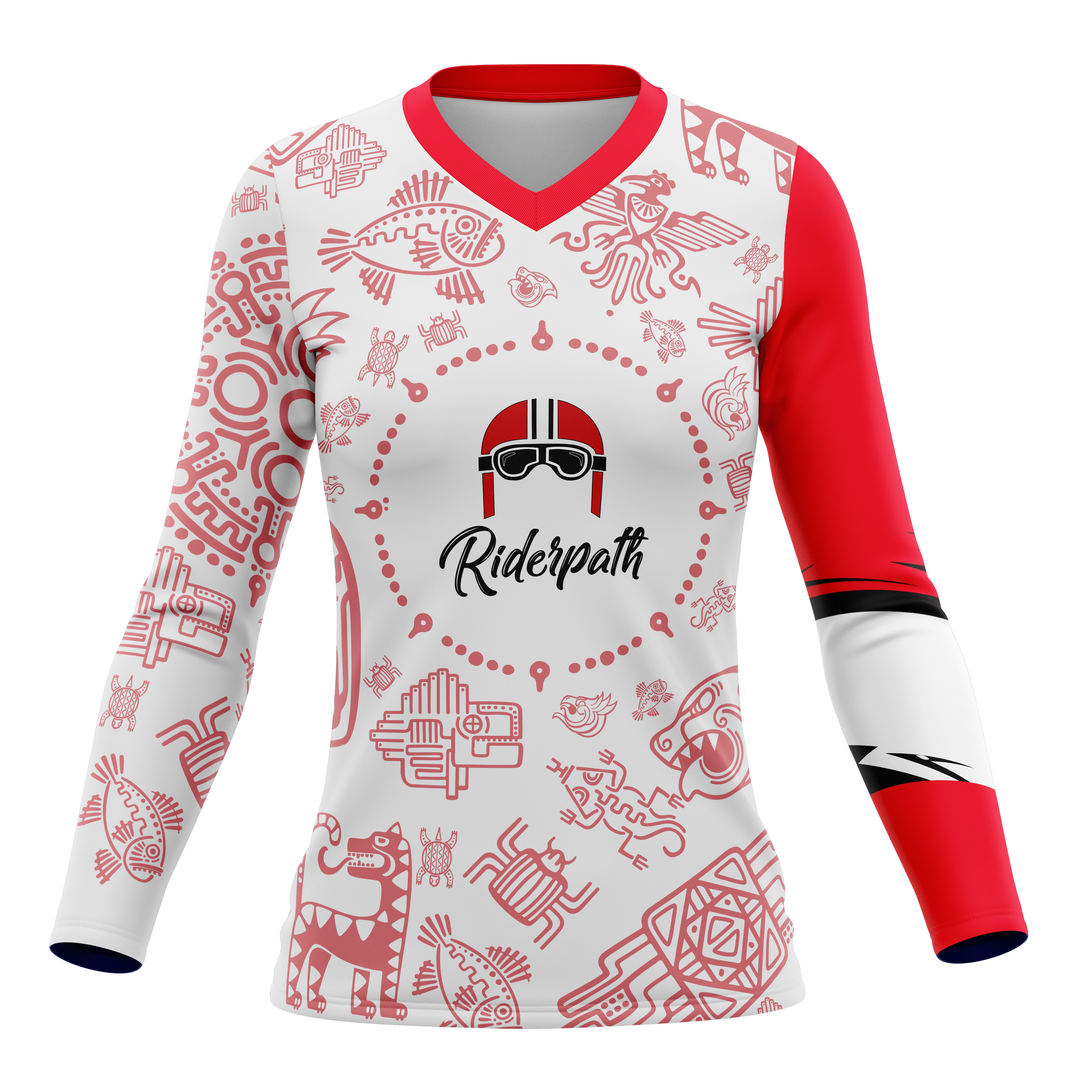 Jersey Riderpath Blanco — Frente